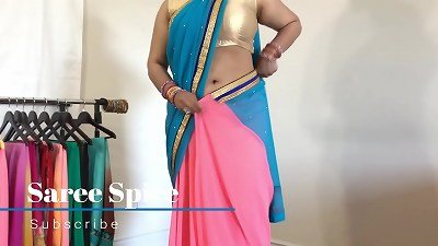 Learn How To Wear Crepe Saree flawlessly || soiree Wear Saree fashion || Bollywood Latkaas & Jhatkaas Mms. Join me on Patreon and support me use this fasten : https://www.patreon.com/sareespice